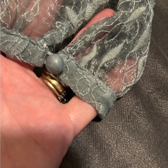 POL Beautiful Long Sleeve Ruffle Top. - Picture 9 of 9